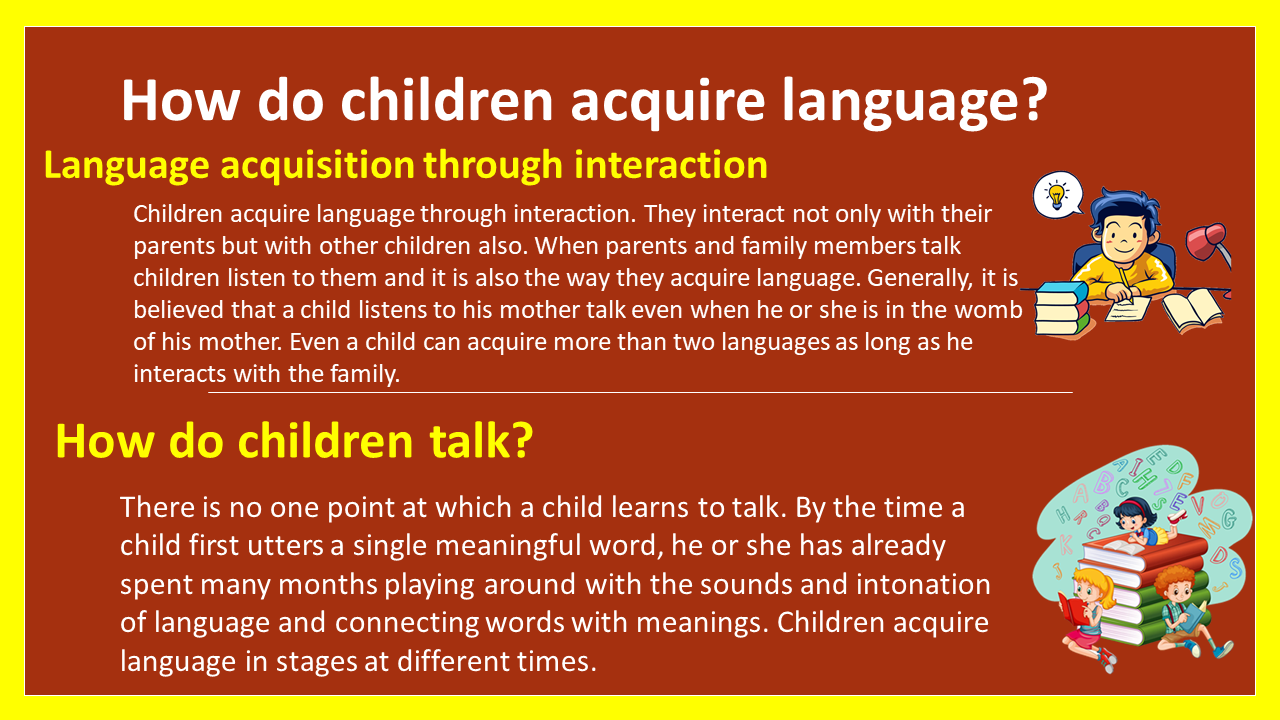 How to children learn English?