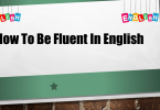 How To Speak English?