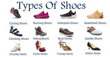 types of shoes
